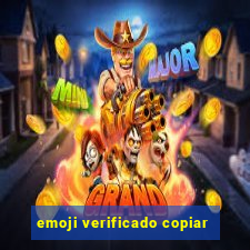 emoji verificado copiar